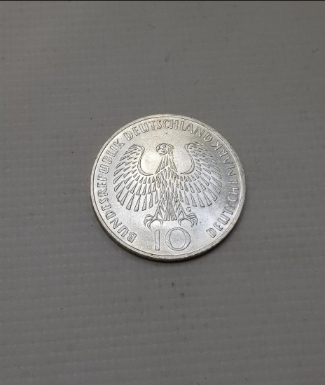1972 MÜNİH OLİMPİYATLARI 10 MARK GÜMÜŞ HATIRA PARA