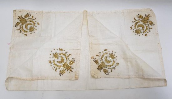 OSMANLI DÖNEMİ ALTIN SIRMA İŞLEMELİ AY YILDIZLI ÇEVRE