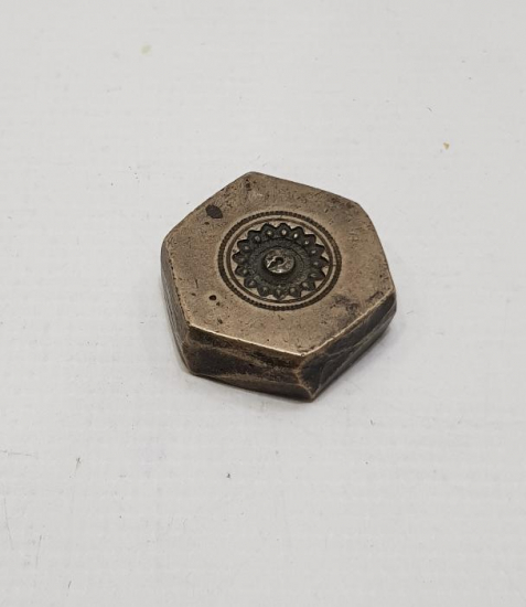 OSMANLI DÖNEMİ BRONZ KUYUMCU KALIBI