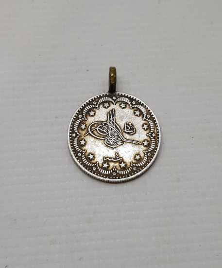 OSMANLI SULTAN MEHMET REŞAD DÖNEMİ 5 KURUŞ MECİDİYE GÜMÜŞ PARA