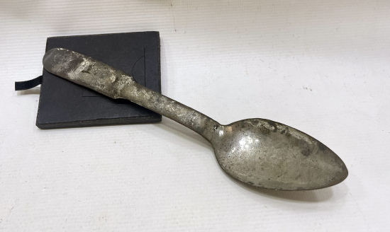 1. DÜNYA SAVAŞI ÜZERİ YAZILI HİLAL-İ AHMER KAŞIK