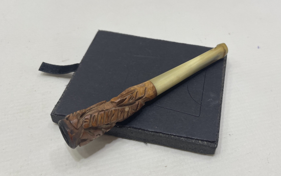 OSMANLI DÖNEMİ BOYNUZ VE KUKADAN MAMUL SİGARA AĞIZLIĞI