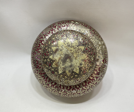 ÜZERİNDE BEKTAŞİ YILDIZI BULUNAN TESLİM TAŞI FORMUNDA ÇOK NADİR HURMA KUTUSU