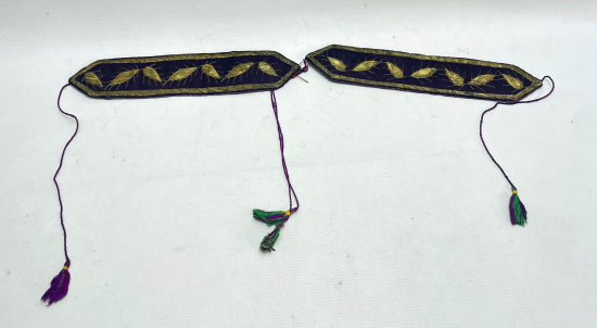 OSMANLI DÖNEMİ GÜMÜŞ SIRMA İŞÇİLİKLİ NADİR RUM İŞİ GELİN ÇENELİĞİ