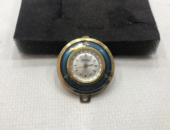 KURMALI ANTİKA KOLYE SAAT