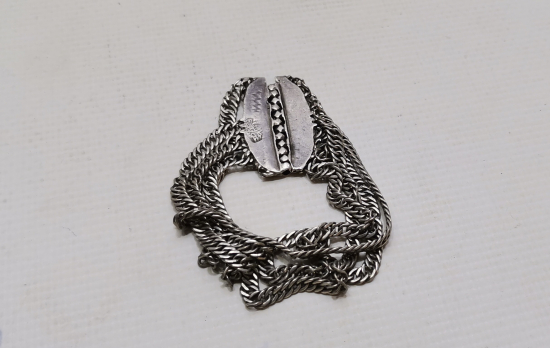 2. MAHMUD HAN TUĞRALI NADİR GÜMÜŞ BİLEKLİK