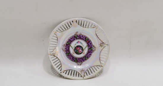 ALTIN VERMEYLİ VE EL BOYAMA PORSELEN İKRAMLIK