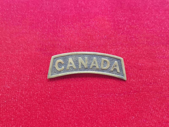 1. DÜNYA SAVAŞI CANADA YAZILI ASKERİ BAR