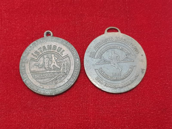 22. VE 31. AVRASYA KOŞUSU MADALYALARI