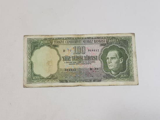 5. EMİSYON 100 LİRA