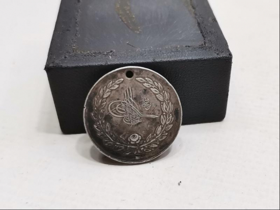 OSMANLI DÖNEMİ GÜMÜŞ YUNAN MUHAREBESİ MADALYASI