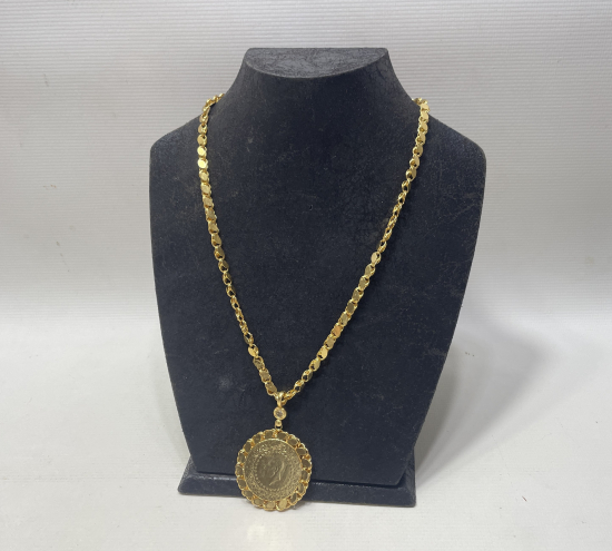 ALTIN KAPLAMA GERDANLIK - KOLYE