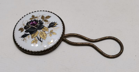 ANTİK LIMOGES EL AYNASI