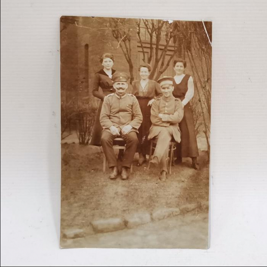 1. DÜNYA SAVAŞI DÖNEMİ ALMAN SUBAYLAR AİLELERİYLE BİRLİKTE 