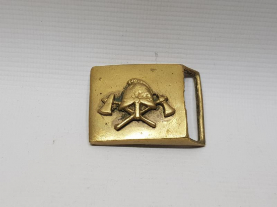 ANTİKA TEKEL İTFAİYECİSİ KEMER TOKASI 