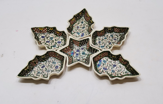 EL BOYAMA ANTİKA KÜTAHYA İKRAMLIK TAKIMI