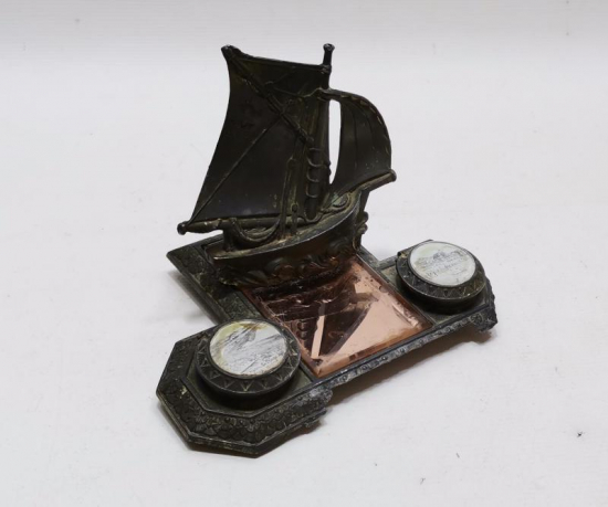 1900'LERDEN YELKENLİ VE İRAN ROYAN ŞEHRİ TEMALI HOKKA TAKIMI