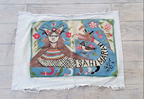 1937 TARİHLİ EL YAPIMI ÇOK NADİR GOBLEN ŞAHMERAN PANOSU