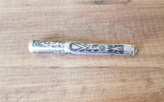 OSMANLI DÖNEMİ SAVATLI GÜMÜŞ AĞIZLIK