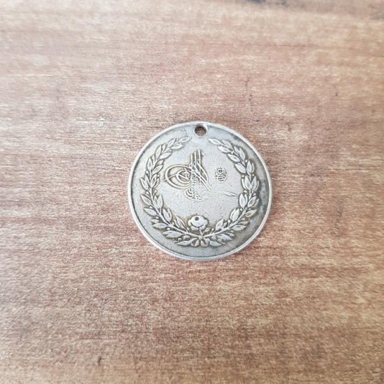 OSMANLI GÜMÜŞ YUNAN MUHAREBESİ MADALYASI 