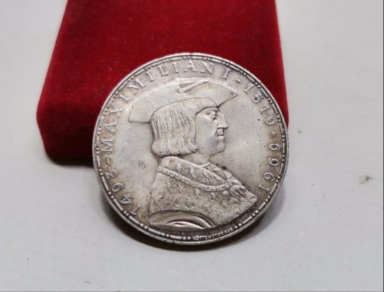 1969 AVUSTURYA GÜMÜŞ 50 SCHILLING HATIRA PARA