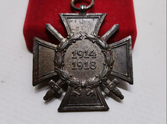 ATATÜRK'ÜN DE SAHİBİ OLDUĞU 1. DÜNYA SAVAŞI HİNDENBURG NİŞANI - DEMİR HAÇ