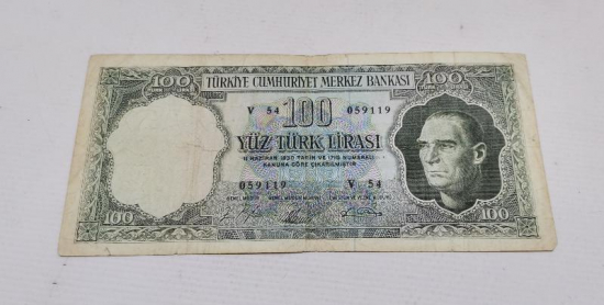 5. EMİSYON 100 LİRA 
