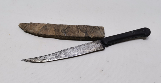 OSMANLI DÖNEMİ YILAN DİLLİ KABADAYI KAMASI - KABADAYI SALLAMASI