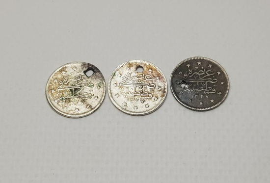 OSMANLI SULTAN MEHMED REŞAD DÖNEMİ GÜMÜŞ 2 KURUŞ LOTU