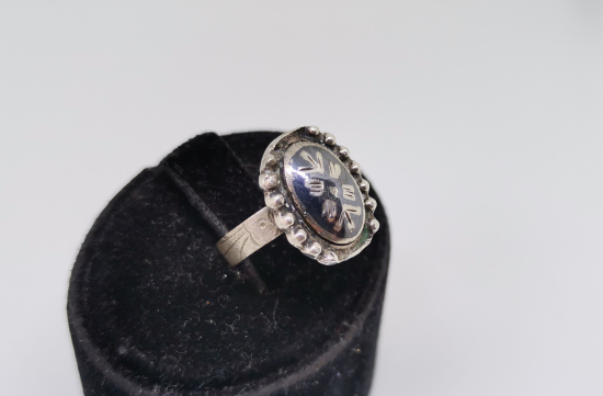 OSMANLI DÖNEMİ ÖZEL YAPIM SAVATLI GÜMÜŞ YÜZÜK