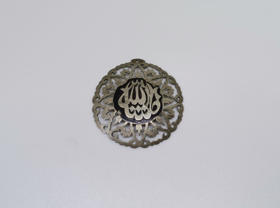 SAVAT VE TESTERE İŞÇİLİKLİ GÜMÜŞ KOLYE UCU