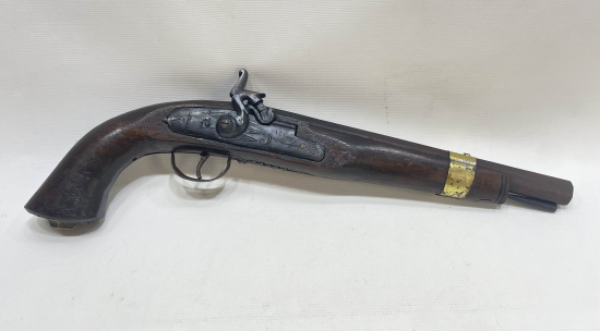 OSMANLI DÖNEMİ ÜZERİ TARİHLİ VE YAZILI PİŞTOV