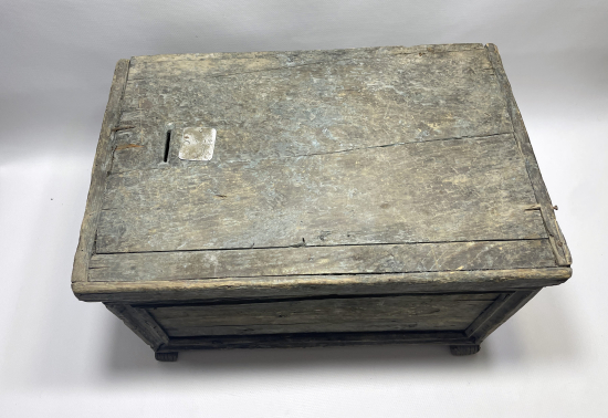 OSMANLI DÖNEMİ ÇOK NADİR HİLALİ AHMER YARDIM SANDIĞI 