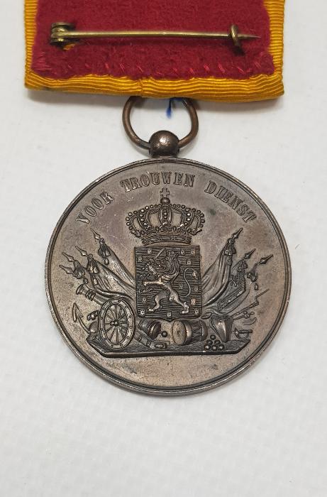 1. DÜNYA SAVAŞI DÖNEMİ HOLLANDA SADIK HİZMET MADALYASI 