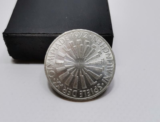 1972 MÜNİH OLİMPİYATLARI 10 MARK GÜMÜŞ HATIRA PARA