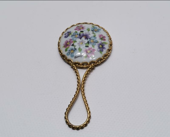 ANTİKA LIMOGES EL AYNASI