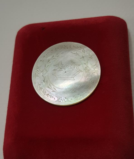 OSMANLI DÖNEMİ RUM CEMİYETİ NADİR SEDEF JETON