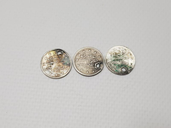 SULTAN MEHMET REŞAD DÖNEMİ GÜMÜŞ 2 KURUŞ MECİDİYE LOTU