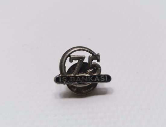 İŞ BANKASI 75. YIL ROZETİ