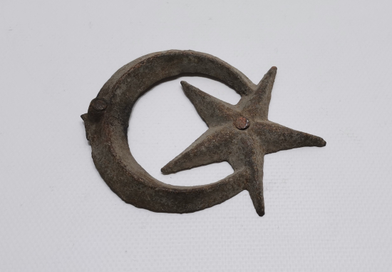 OSMANLI DÖNEMİ AY YILDIZLI ASKERİ APLİK