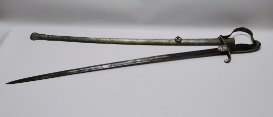 BALÇAĞINDA OSMANLI DEVLET ARMASI BULUNAN ÇOK NADİR İLK DÖNEM PAŞA KILICI - İLK KEZ GÖRÜLÜYOR