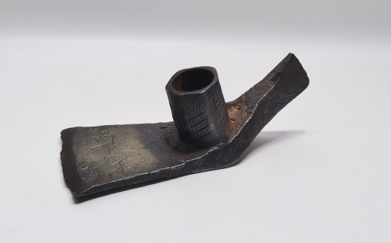 ÜZERİNDE OSMANLICA TARİH BULUNAN EL YAPIMI OSMANLI TARIM ALETİ