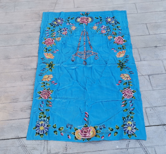 1947 YILI EL BOYAMA ANTİKA NAMAZ SECCADESİ