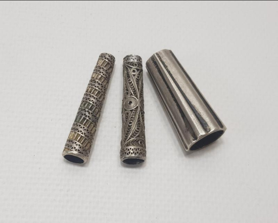 ANTİKA GÜMÜŞ AĞIZLIK LOTU