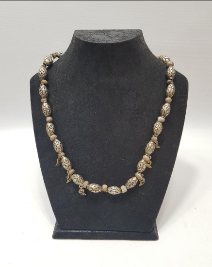 OSMANLI DÖNEMİ ERMENİ İŞİ GÜMÜŞ GERDANLIK 