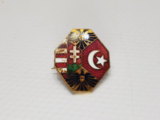 1. DÜNYA SAVAŞI DÖNEMİ ÇOK NADİR MİNELİ İTTİFAK ROZET