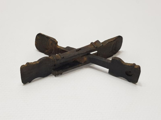 OSMANLI DÖNEMİ NADİR FORMDA AHŞAP KUYUMCU TERAZİSİ 