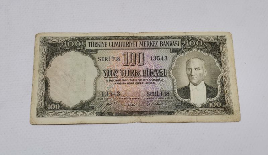 5. EMİSYON 1. TERTİP 100 LİRA