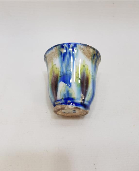 OSMANLICA YAZILI ÇOK NADİR KÜTAHYA ZEMZEM BARDAĞI