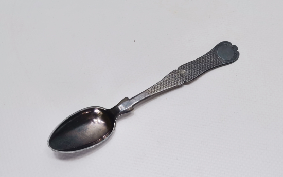 OSMANLI DÖNEMİ AZNAVUR İŞÇİLİKLİ TUĞRALI GÜMÜŞ KAŞIK